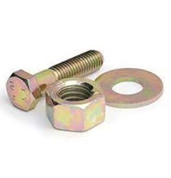 Yellow Zinc Plated Fasteners