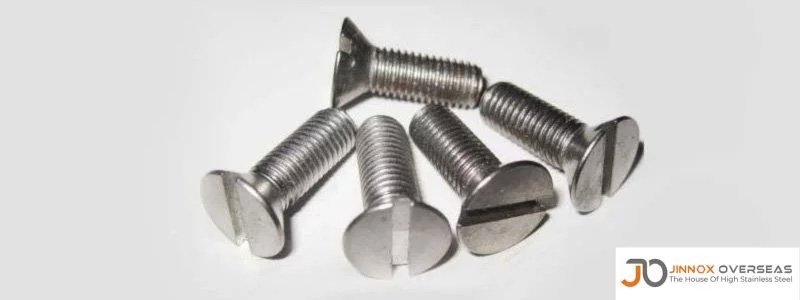 CSK Slotted Screw Manufacturer in India CSK Slotted Screw Manufacturer in India